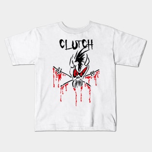 clutch headbang Kids T-Shirt